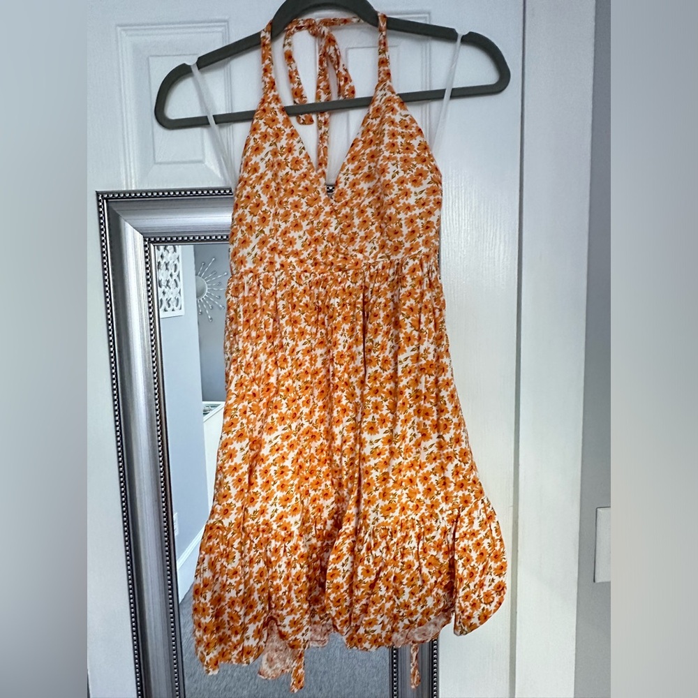 Petal & Pup Floral Tie Shoulder Sundress